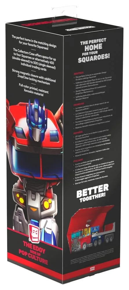 Transformers Card Case – Squaroes 400 Optimus Prime Truck 16