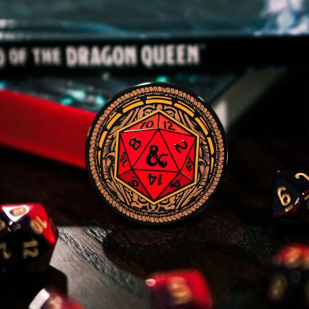 Dungeons & Dragons Pins – Mystery D20 Blind Box Assortment 10-Pack 12