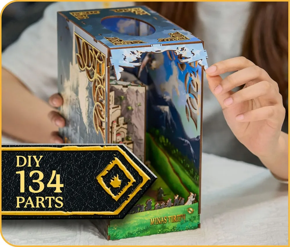 The Lord of the Rings Book Nook – Minas Tirith 23 cm 5
