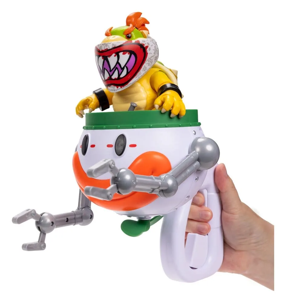 Super Mario Galaxy Movie Figure – Bowser Jr. with Clown Car 13 cm 9