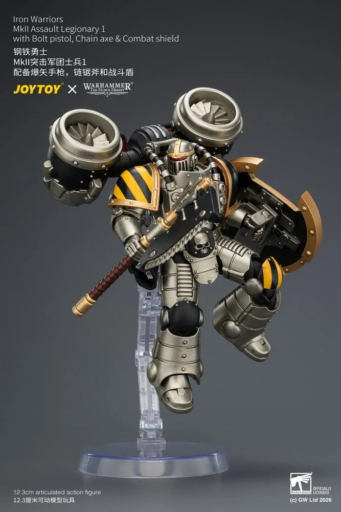 Warhammer Action Figure – Iron Warriors MkII Legionary 1 12.3 cm 15