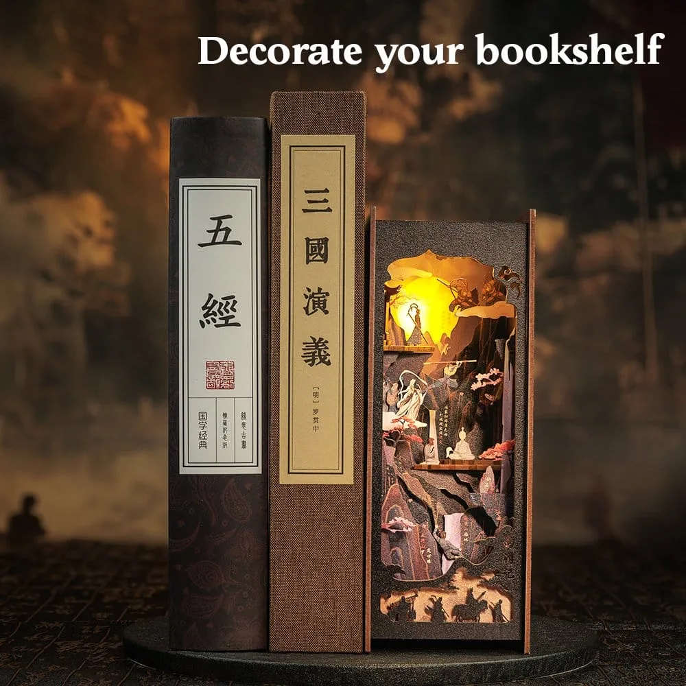 The Legend of Wukong Book Nook – Houten bouwpakket 22 x 8 cm 15