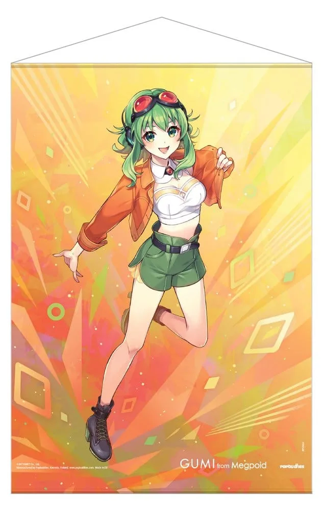 Vocaloid Megpoid Wallscroll – Gumi V6 50 x 70 cm