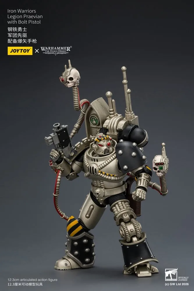 Horus Heresy Actiefiguur – Iron Warriors Legion Praevian 12,3 cm 8