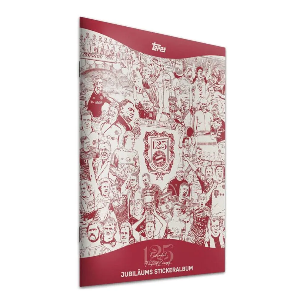 FC Bayern München Sticker Album – 125th Anniversary German Edition