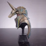 Stargate Desktop Replica – Anubis Jackal Guard Helmet 15 cm 6