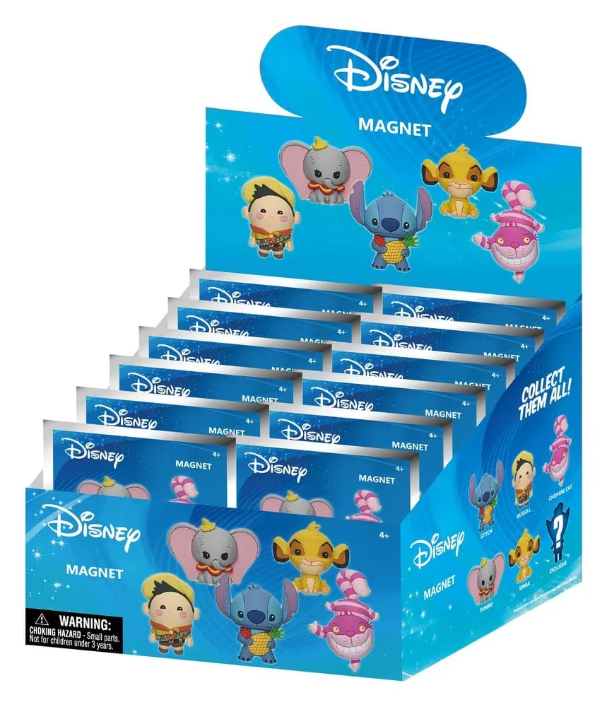 Disney Classic Magnets – Series 1 Blind Bag Display of 12