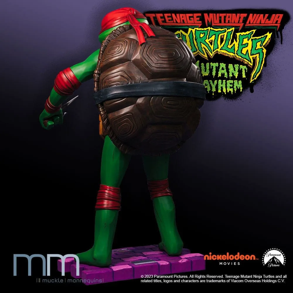 TMNT Mutant Mayhem Life-Size Statue – Raphael 178 cm 4