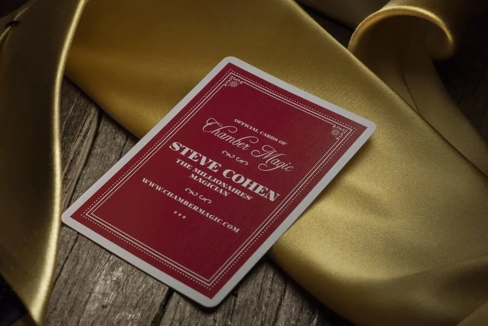 Theory 11 Playing Cards – Tycoon Red 8