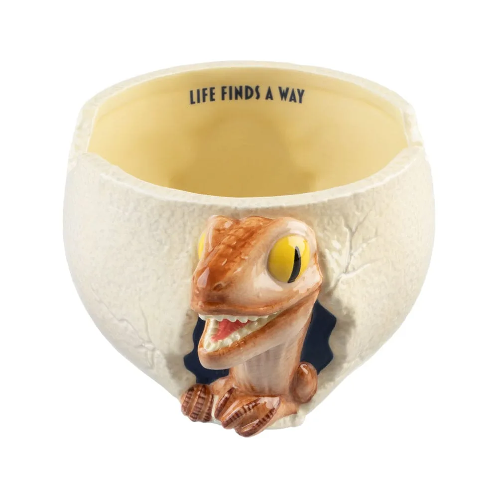 Jurassic Park Schüssel – 3D-Design aus Steinzeug 500 ml 3