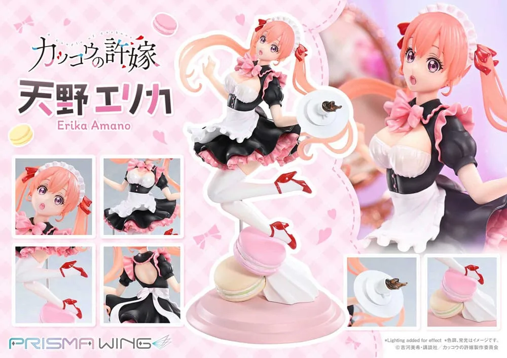 A Couple of Cuckoos Statue – Erika Amano Maid 1/7 Scale 24 cm 5