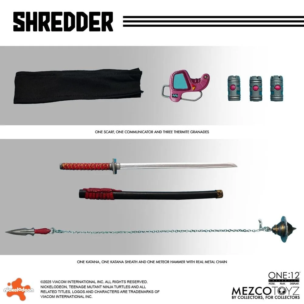 TMNT Action Figure – One:12 Collective Shredder 17 cm 12