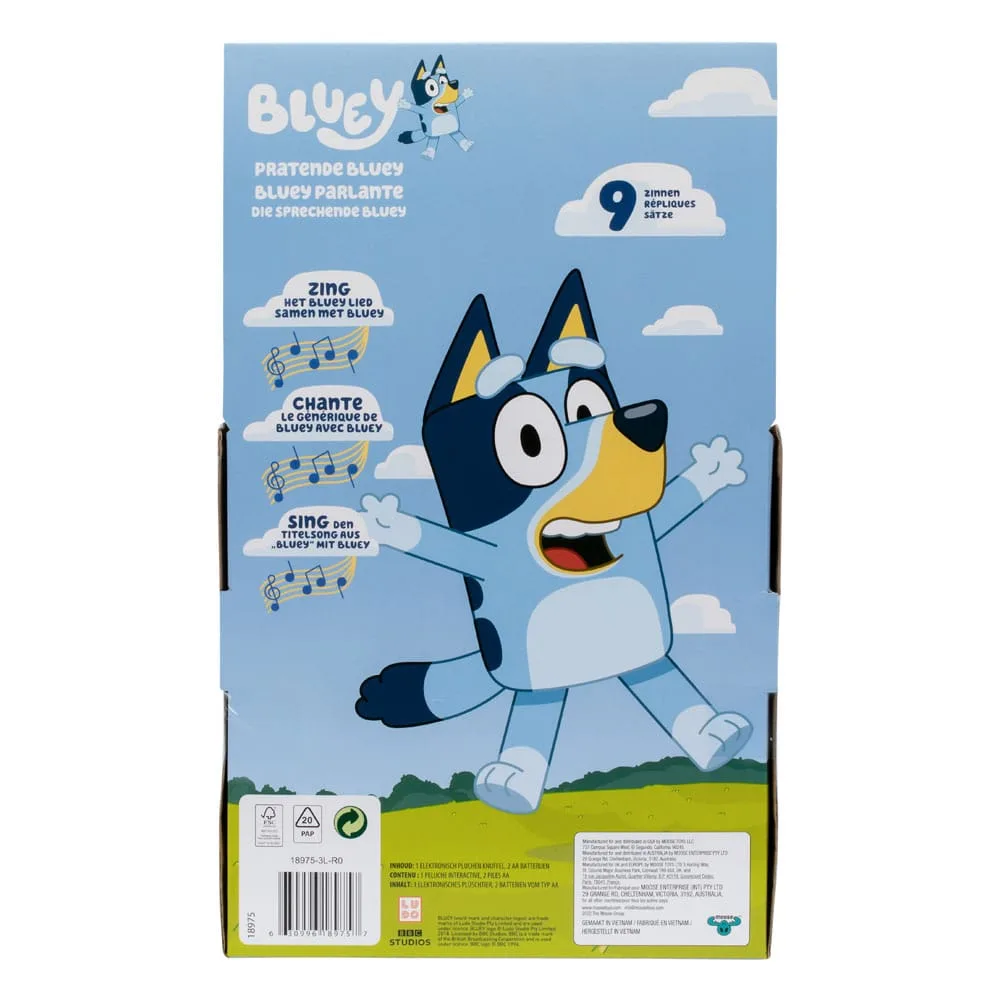 Bluey Talking Plush – 9 Phrases and Theme Song 33 cm 5