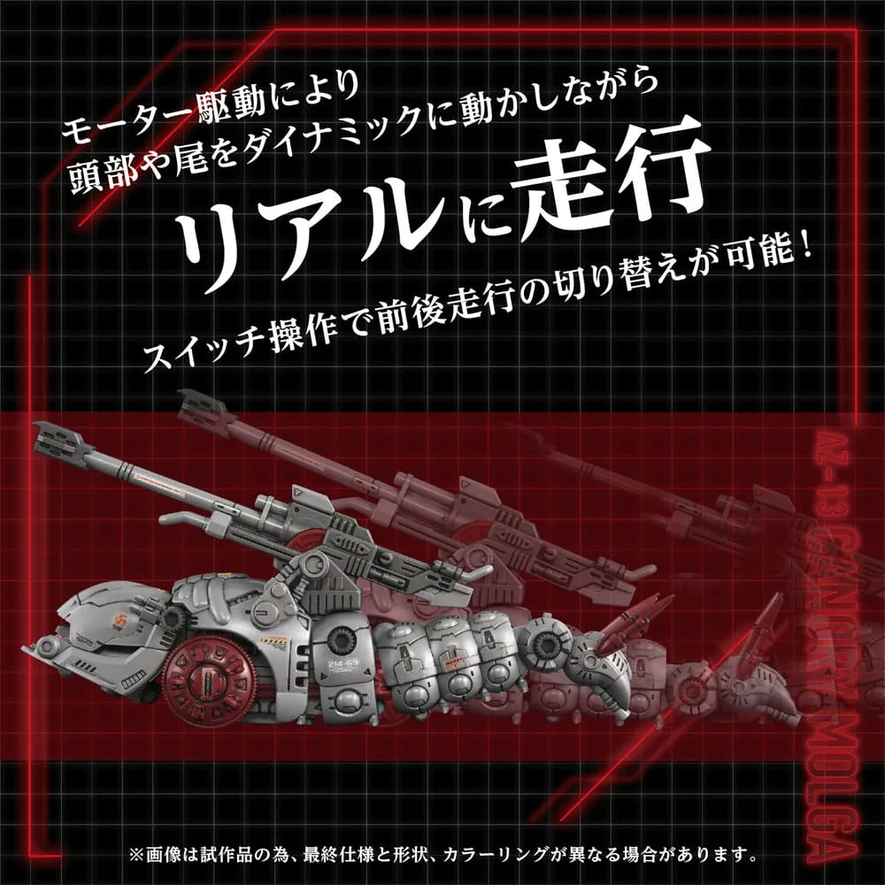 Zoids Model Kit – AZ-13 Canory Molga 1/72 19 cm 2