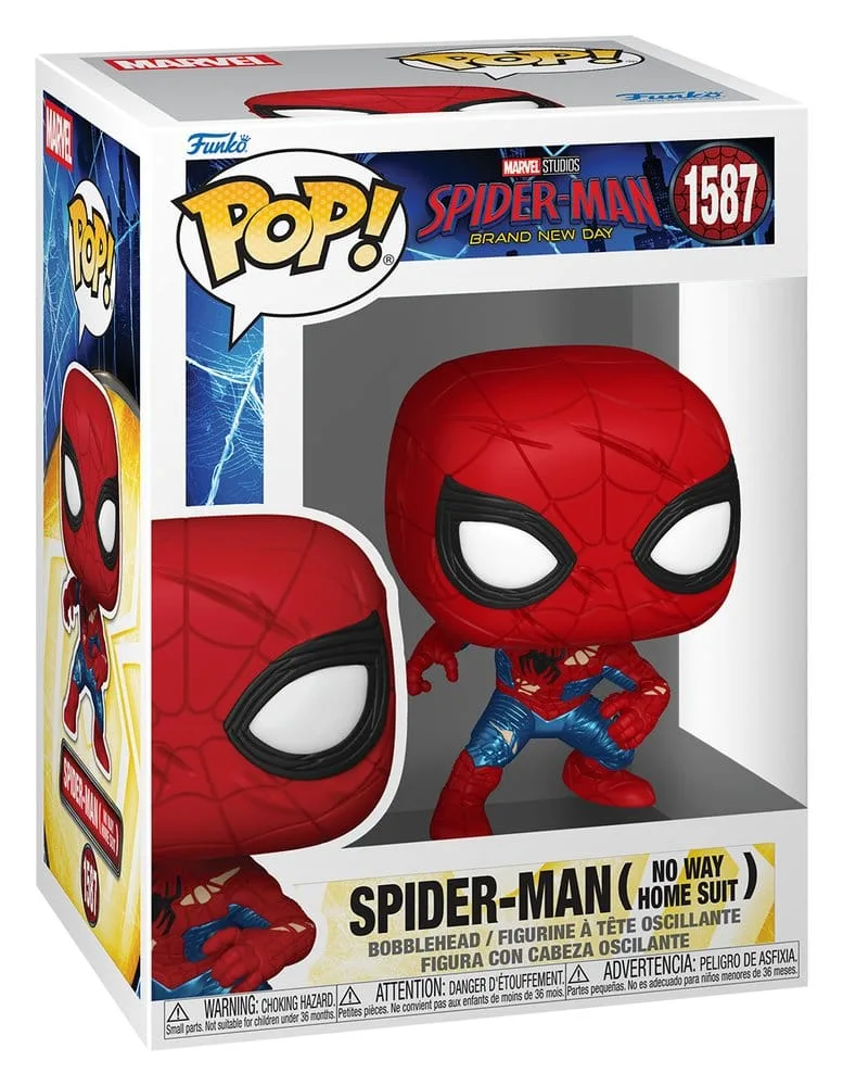 Spider-Man Brand New Day Pop Figure – No Way Home Suit 9 cm 2