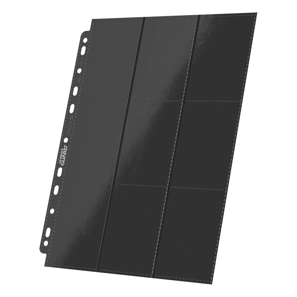 Ultimate Guard Binder Pages – Black 18-Pocket Side-Loading 10-Pack 4