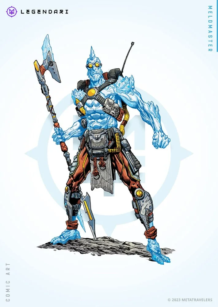 Legendari Action Figure – Meld Master 1/10 18 cm 5