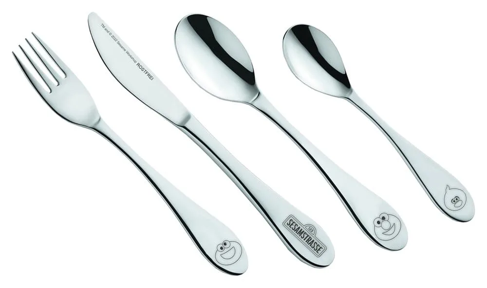 Sesame Street Kids Cutlery Set – Friends