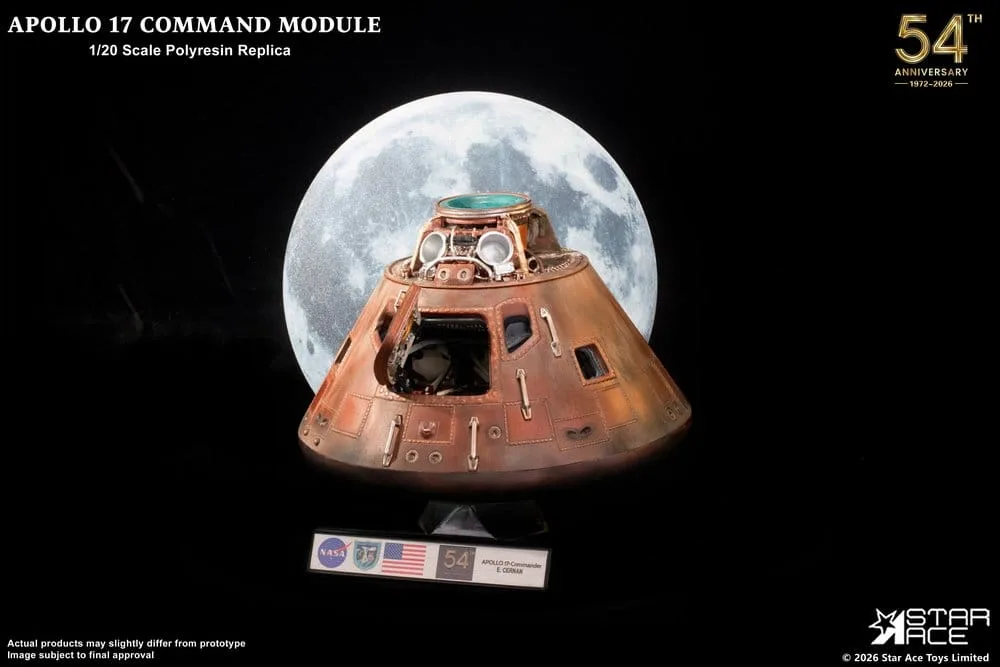 Apollo 17 Replica – Command Module 1/20 Scale 20 cm 1