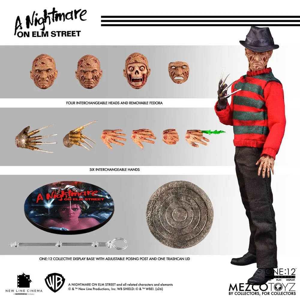 A Nightmare on Elm Street Action Figure – Freddy Krueger 17 cm 14