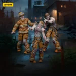 Zombie Dark Source Actionfiguren-Set – 3 Feuerwehrleute 8 cm 11