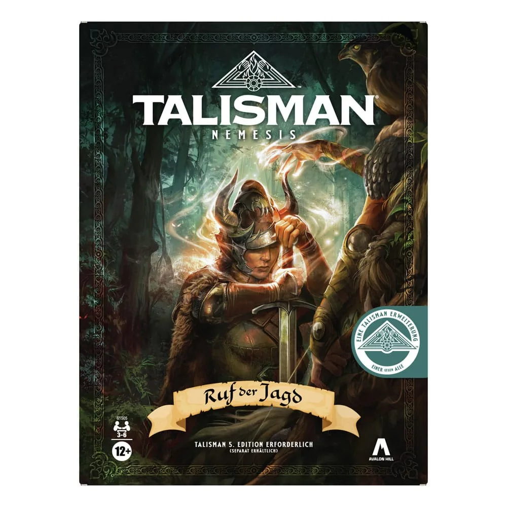Talisman Nemesis Board Game Expansion – Ruf der Jagd German Edition