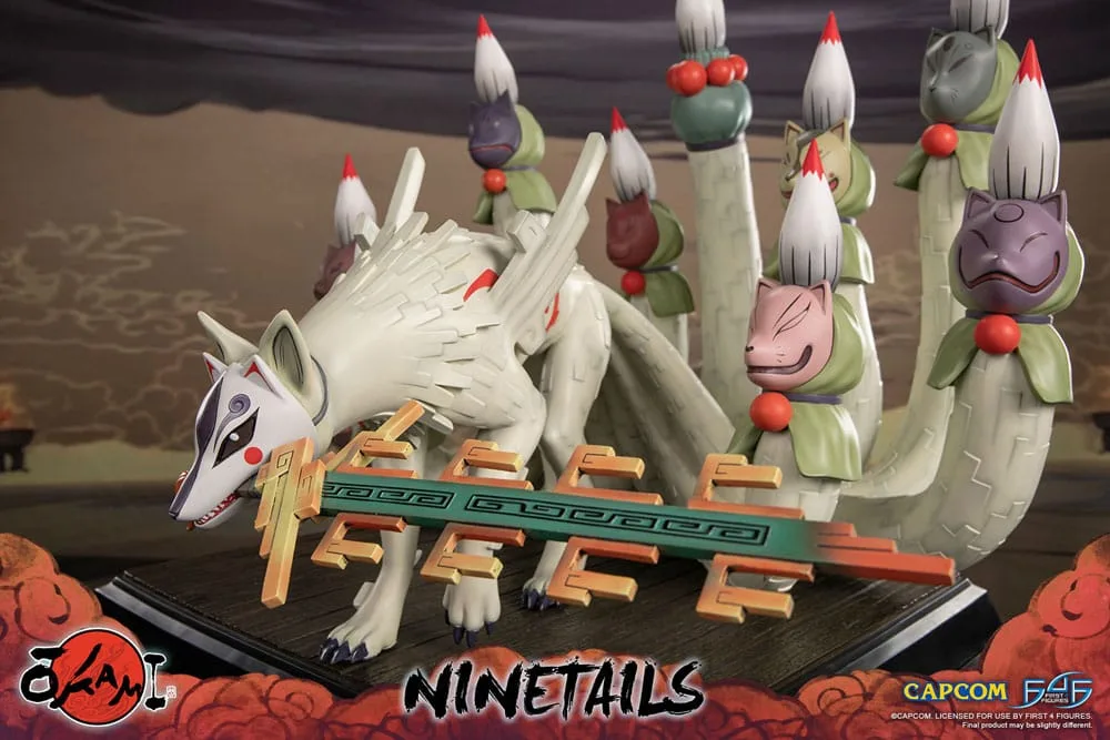 Okami Statue – Ninetails 51 cm 11