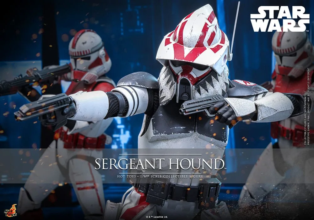 Star Wars The Clone Wars Action Figure – Sergeant Hound 30 cm 2