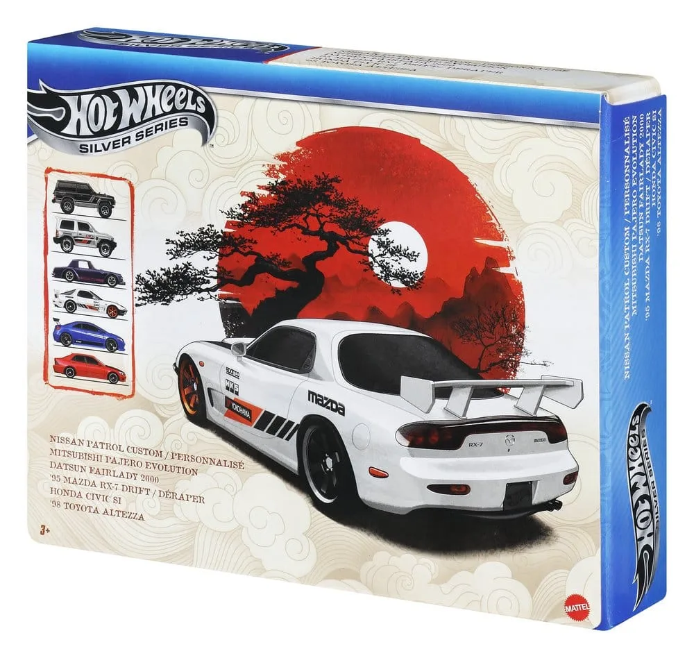Hot Wheels Die-Cast Cars – Streets of Japan Six-Pack 1:64 2