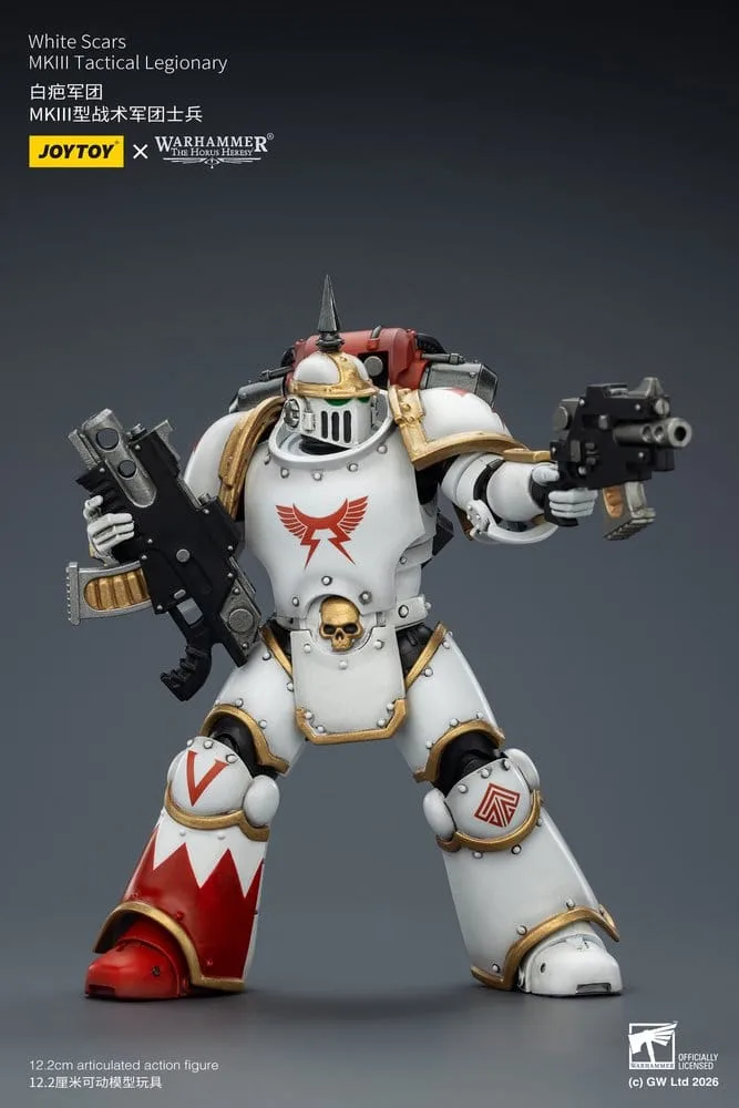 Warhammer Action Figure – White Scars MKIII Tactical Legionary 12 cm 6