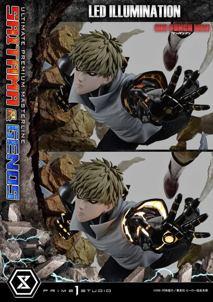 One-Punch Man Statue – Saitama & Genos 1/4 Scale 73 cm 8