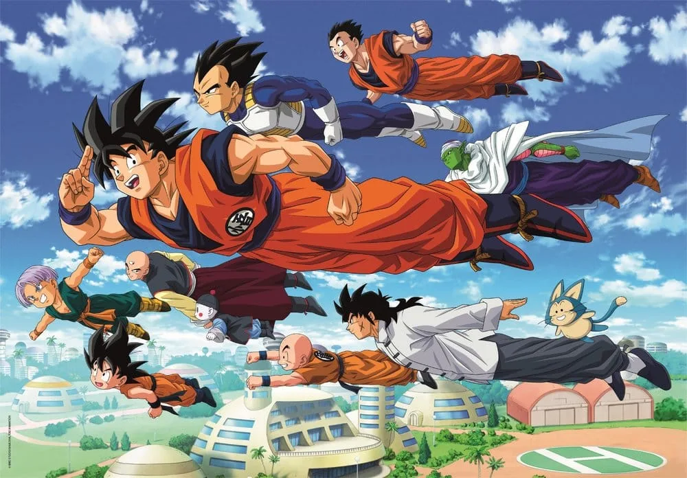 Dragon Ball legpuzzel – Flying 1000 stukjes 70 x 50 cm 3