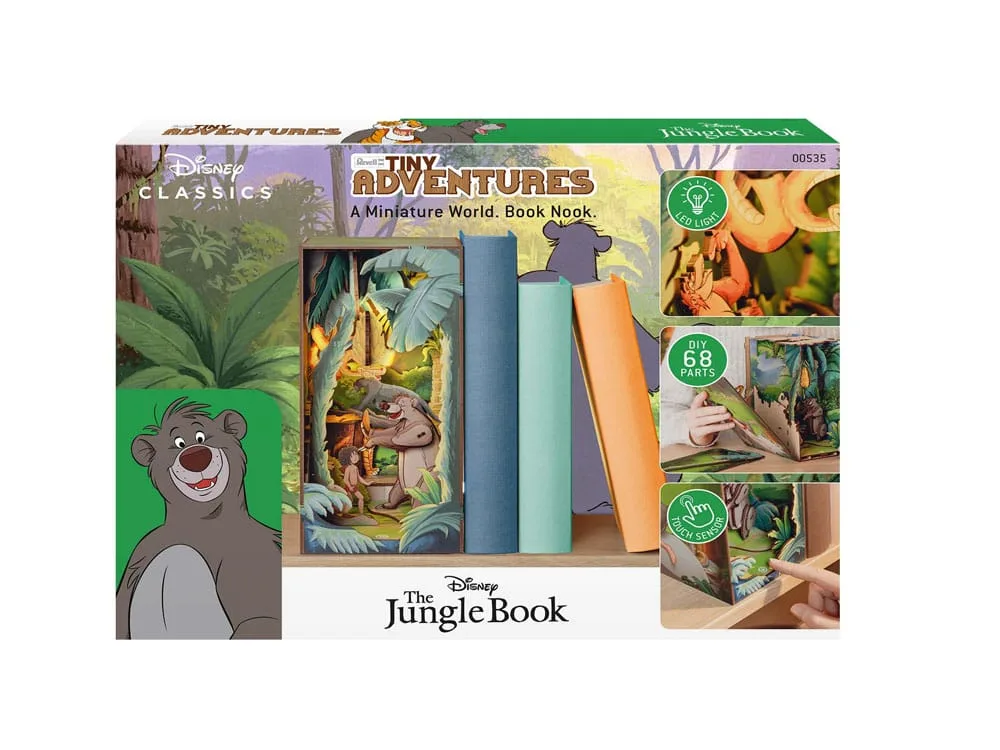Disney Book Nook Diorama – The Jungle Book Tiny Adventures 23 cm 8