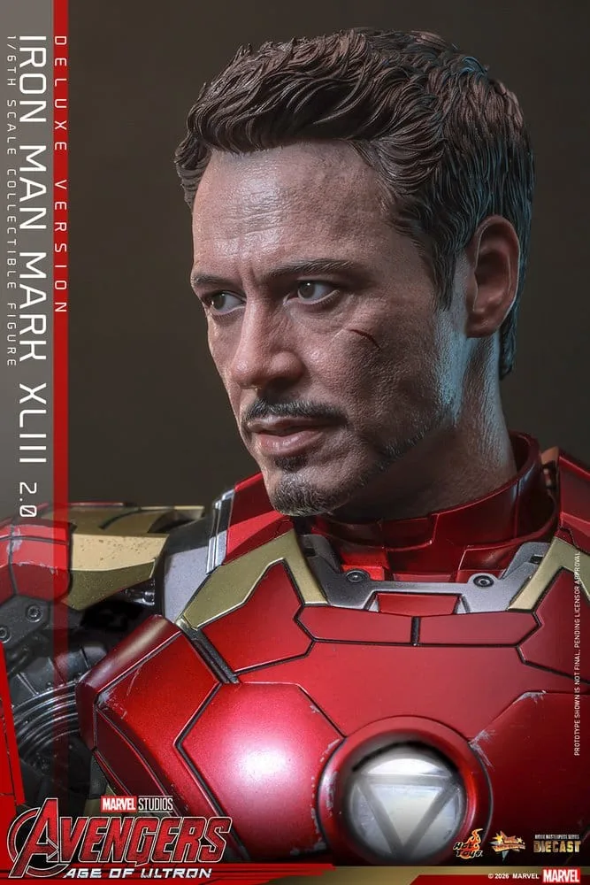Avengers Action Figure – Iron Man Mark XLIII 2.0 Deluxe 32 cm 18