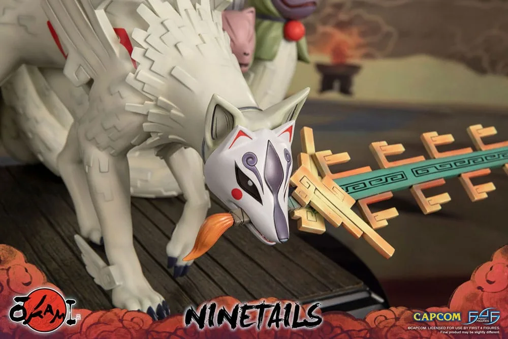 Okami Statue – Ninetails 51 cm 12