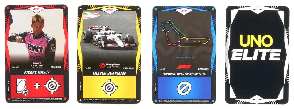 Formula 1 Kaartspel – UNO Elite F1 Startset 12