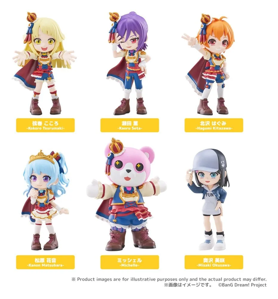 BanG Dream Mini Figures – Hello Happy World Blind Box Display of 6 11