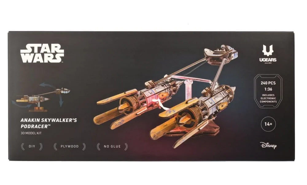 Star Wars Wooden Model Kit – Anakin Skywalker’s Podracer 24