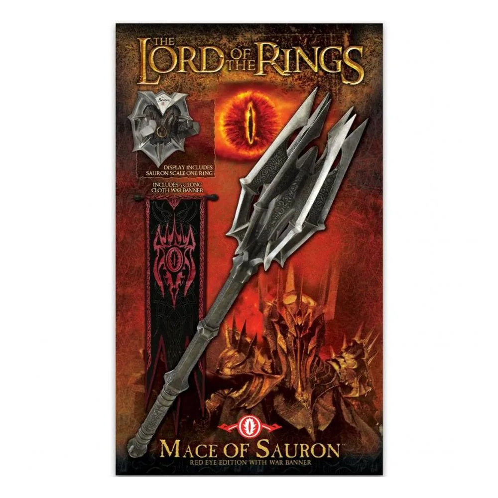 Lord of the Rings Replica – Mace of Sauron with One Ring 1:1 4