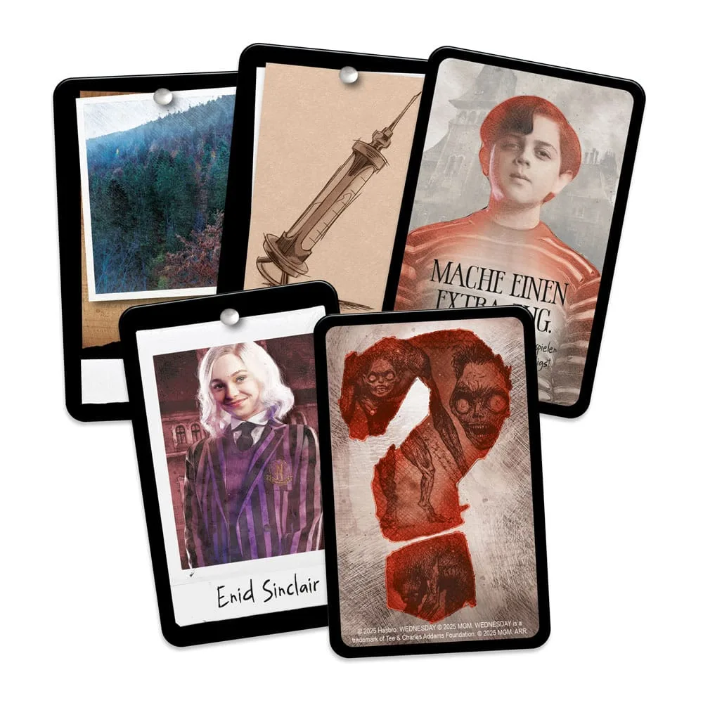 Wednesday Board Game – Clue German Edition 5
