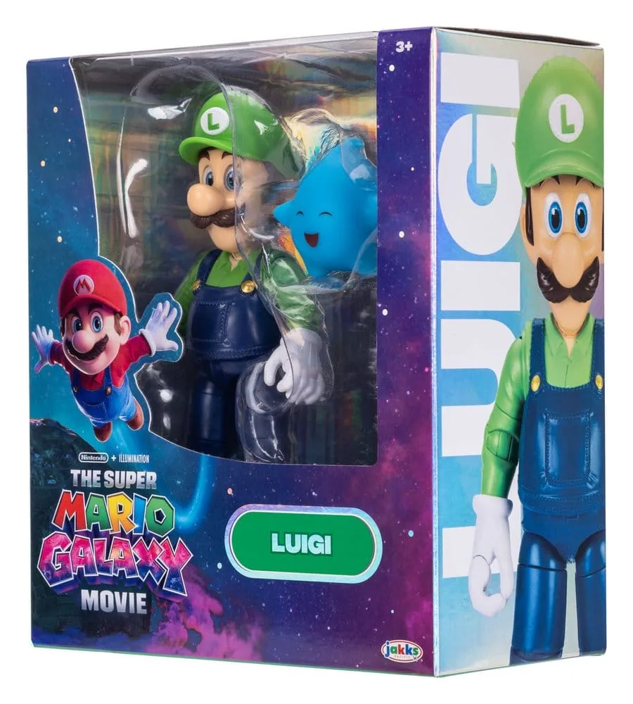 The Super Mario Galaxy Movie actiefiguur – Luigi met Luma 13 cm 4