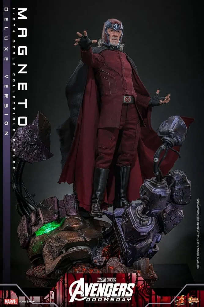 Avengers Doomsday Action Figure – Deluxe Magneto 30 cm 4