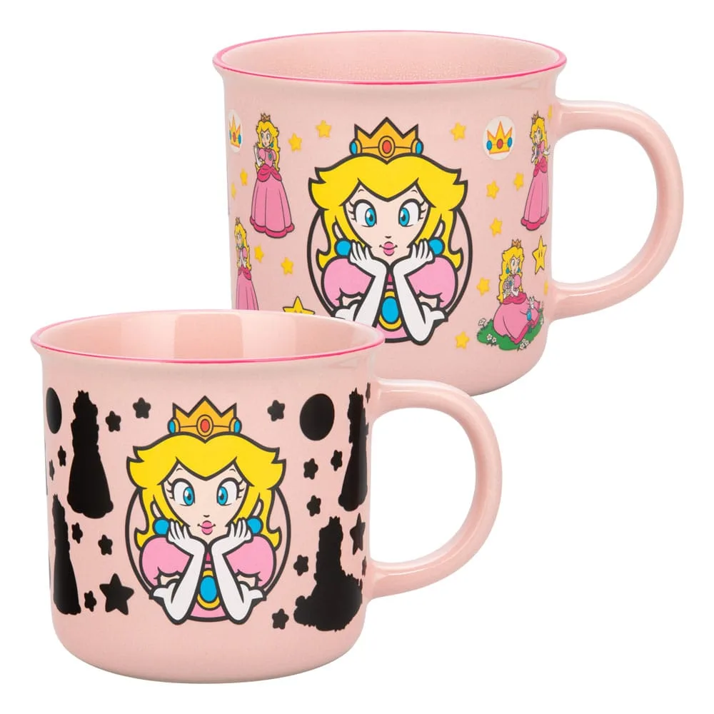 Super Mario Heat Change Mug – Princess Peach 300 ml