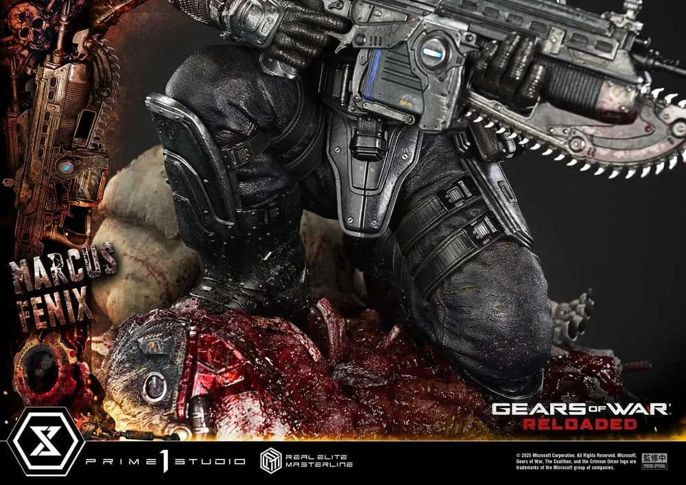 Gears of War Statue – Marcus Fenix Ultimate 97 cm 17