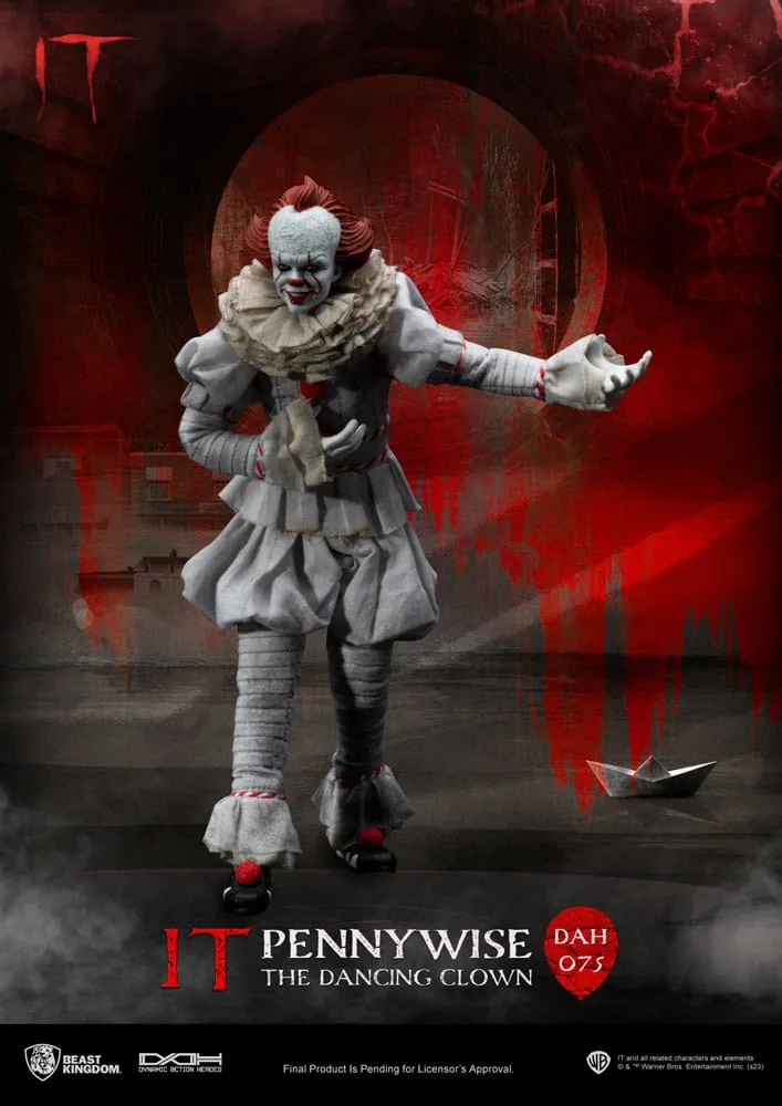 IT Action Figure – Pennywise Dynamic 8ction Heroes 1/9 Scale 5