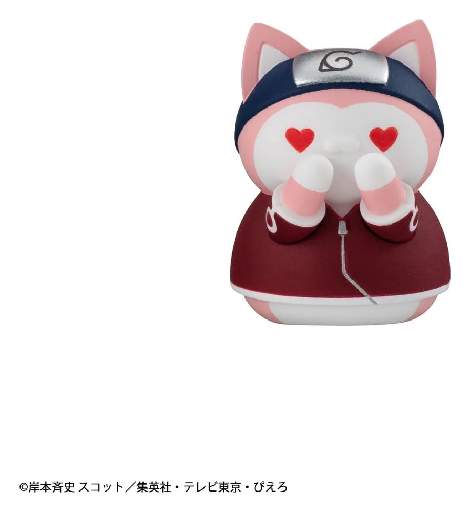 Naruto Mini Figure Display – Nyaruto Reboot 8 Blind Boxes 3 cm 9