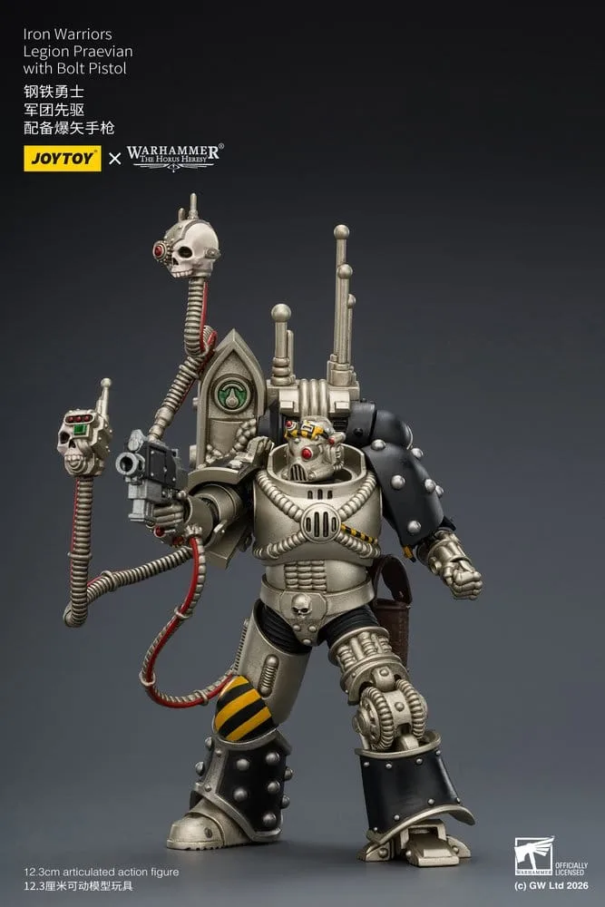 Horus Heresy Actiefiguur – Iron Warriors Legion Praevian 12,3 cm 7