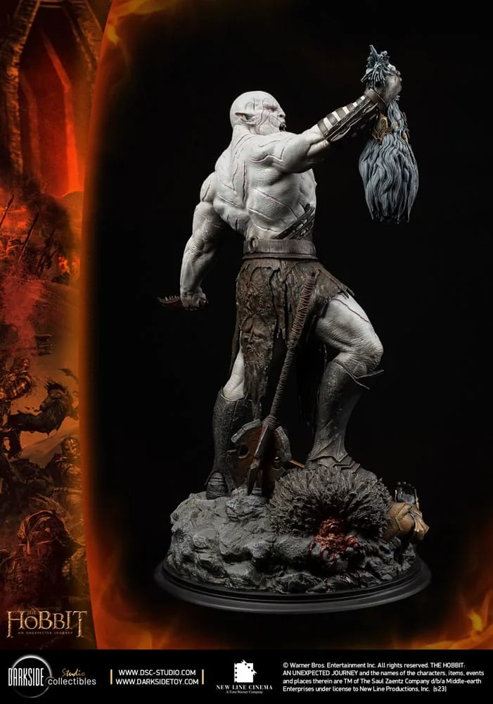 The Hobbit Beeld – Azog John Howe Signature Edition 1/3 90 cm 9