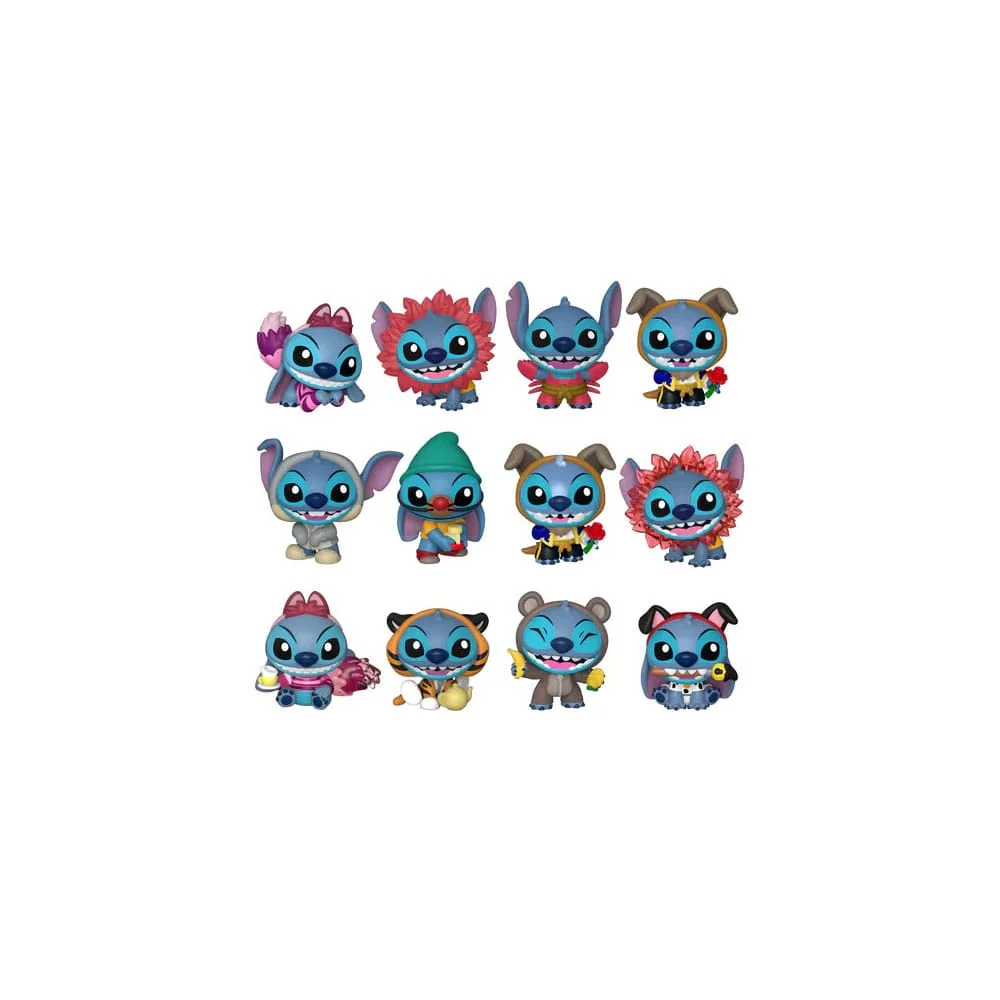Disney Mini Figures – Stitch in Costume 12-Box Display 5 cm 3