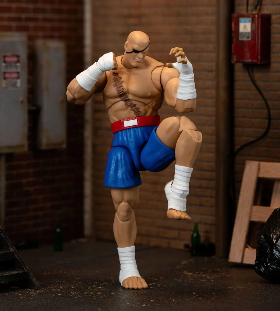 Ultra Street Fighter II Action Figure – Sagat 1/12 Scale 19 cm 12